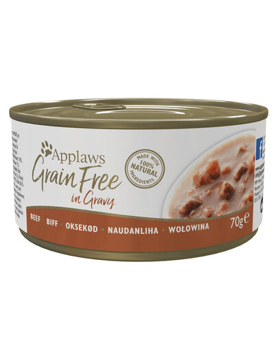 APPLAWS Konzervy mačky v omáčke 6 x 70 g