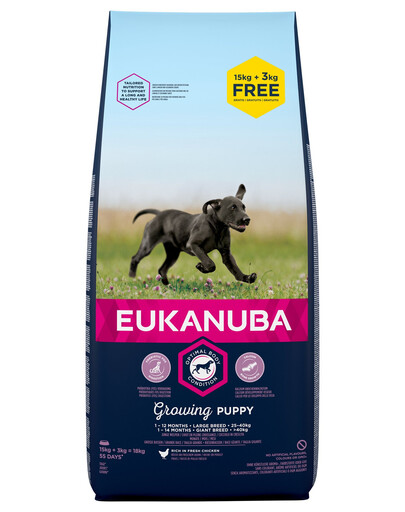 EUKANUBA Puppy Large Breeds Chicken 18 kg