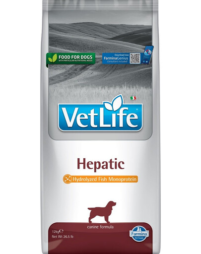 FARMINA Vet Life Dog Hepatic 12 kg