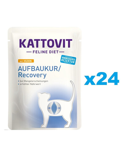 KATTOVIT Feline Diet Recovery Chicken  24 x 85 g