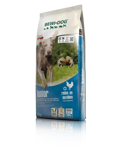 BEWI DOG Junior Granule pre šťeňatá s hydinou 12,5 kg