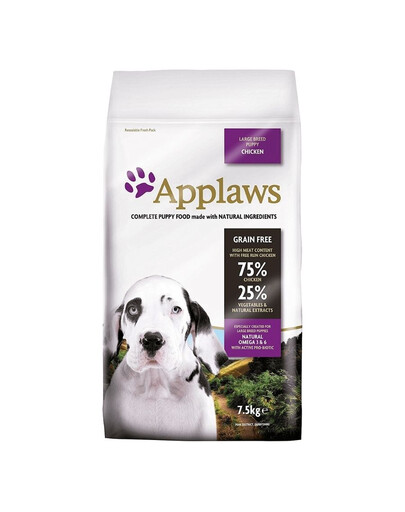 APPLAWS Large puppy kuracie 7,5 kg