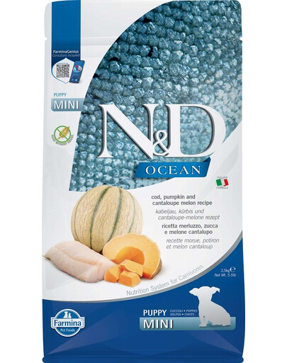 N&D Ocean Dog Puppy Mini 2,5 kg