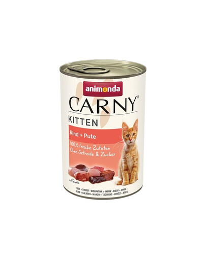 ANIMONDA Carny Kitten Beef&Turkey 400 g
