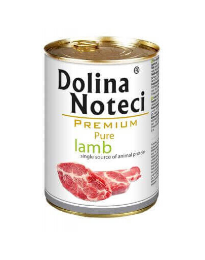 Dolina Noteci Premium Pure jahňa pre dospelých psov 800 g