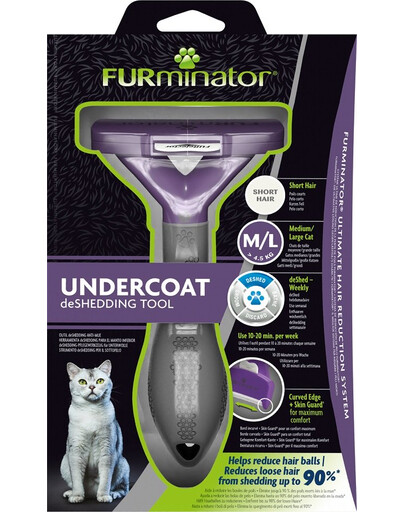 FURMINATOR pre veľké krátkosrsté mačky Large
