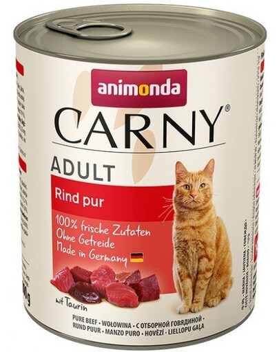 ANIMONDA Carny Adult Cat hovädzie 800 g