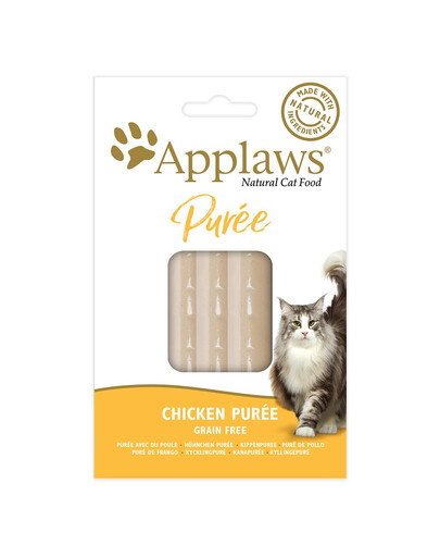 APPLAWS Cat Treat Kuracie pyré 8 x 7 g - mačacia pochúťka