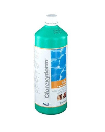 GEULINICX Clorexyderm Solution 4% 1l dezinfekčný roztok pre psy a mačky
