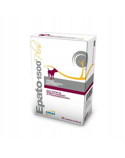GEULINICX Epato 1500 plus 32 tablety pre psov s ochorením pečene