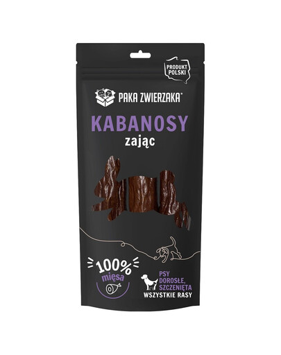 PAKA ZWIERZAKA 3 ks Klobása z králičieho mäsa pre psov