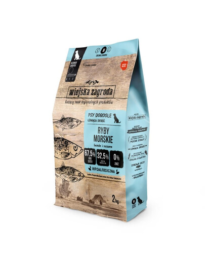 WIEJSKA ZAGRODA Chrumkavé morské ryby M 2kg