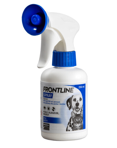 FRONTLINE sprej aerosól pre psov a mačky 250 ml