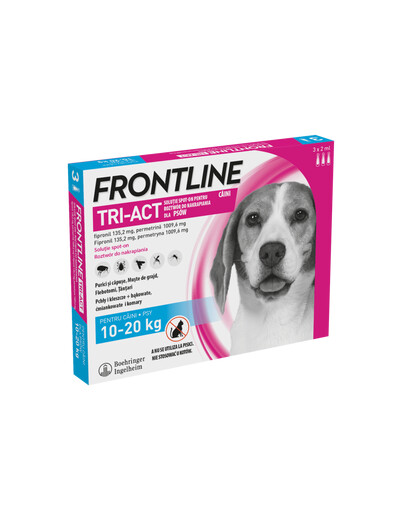 FRONTLINE Tri-Act Psy M 10-20 kg x3 Pipety
