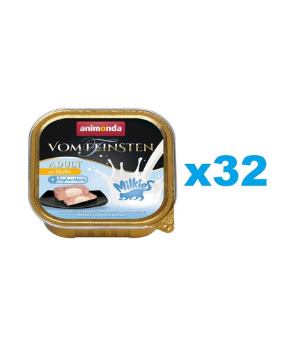 ANIMONDA Vom Feinsten Adult Milk Centr with Chicken&Yoghurt 32 x 100g