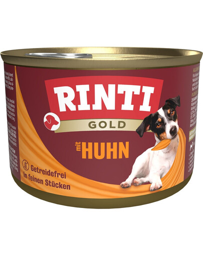 RINTI Gold Chicken Mini Kuracie mäso pre psov malých plemien 185 g
