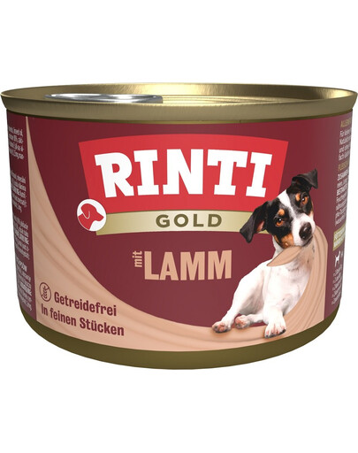 RINTI Gold Lamb Mini Jahňacie pre psov malých plemien 185 g