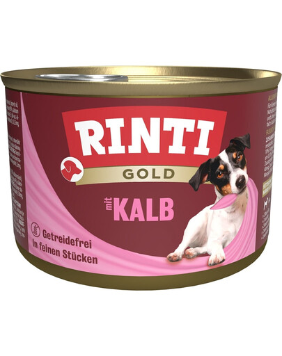RINTI Gold Veal Mini 185 g S teľacím mäsom