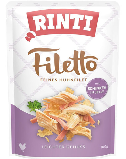 RINTI Filetto in Jelly Chicken&Ham 100 g S kuracím mäsom a šunkou v želé
