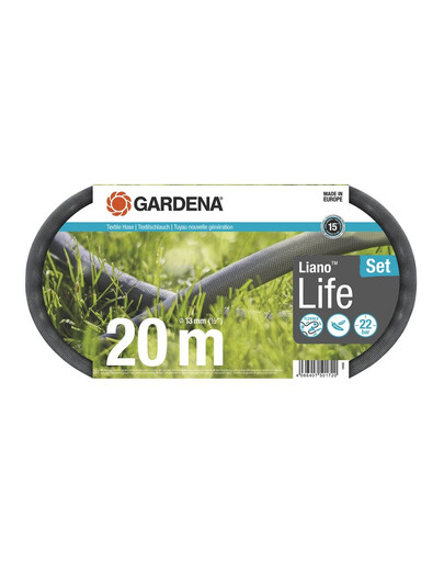 GARDENA textilná hadica Liano Life 20 m sada