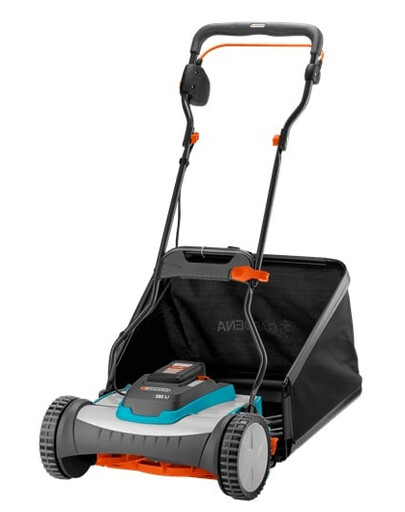 GARDENA Akumulátorový valec na kosenie 380 Li s košom