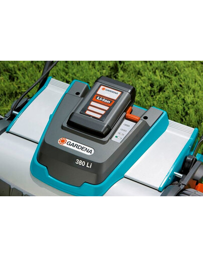 GARDENA Akumulátorový valec na kosenie 380 Li s košom