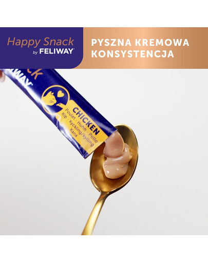 FELIWAY Happy Snack 6x15 g krémová maškrta pre mačky
