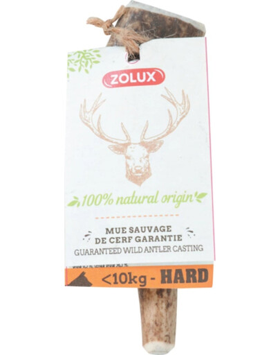 ZOLUX Celé jelenie parohy Hard XS prírodná pochúťka pre psov