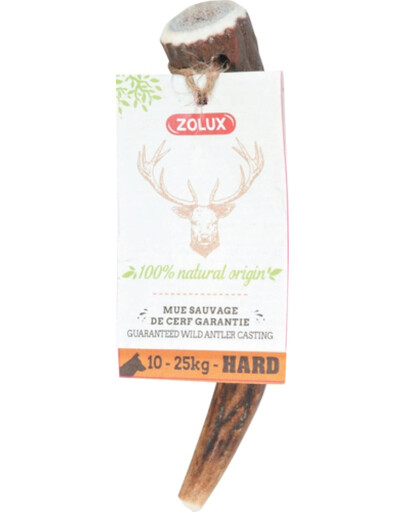 ZOLUX Celé jelenie parohy Hard S prírodná pochúťka pre psov