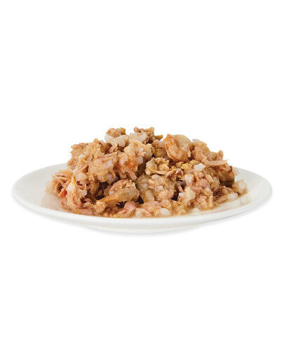 APPLAWS Tuniak a krevety I Konzerva pre mačku 156 g