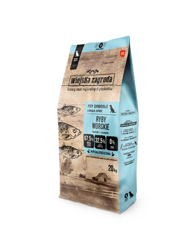 WIEJSKA ZAGRODA Chrumkavé morské ryby M 20kg