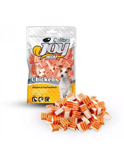 CALIBRA Dog Joy Mini Chicken&Cod Sandwich 70 g
