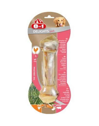 8IN1 Pochúťka Pork Delights Bone L 1ks