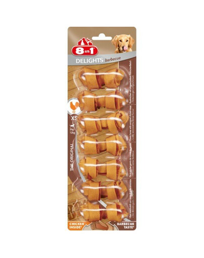 8IN1 Delights Barbecue XS 7 ks