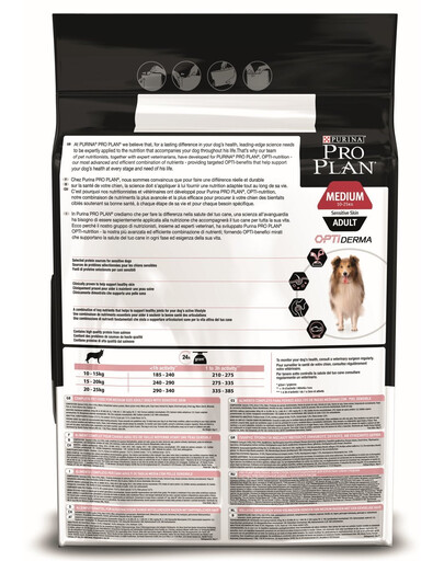 PURINA PRO PLAN MEDIUM ADULT Sensitive Skin 3kg