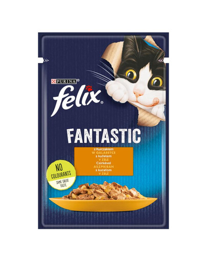 FELIX FANTASTIC Kuracie v želé 26x85g