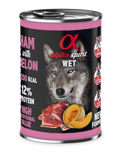 ALPHA SPIRIT Ham with melon 400 g