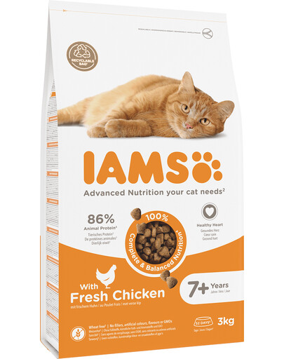 IAMS For Vitality Cat Senior Chicken 3 kg