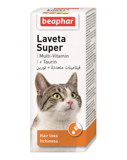 BEAPHAR Laveta Super Kondicionér na srsť pre mačky 50 ml