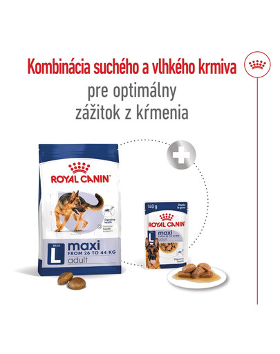ROYAL CANIN Maxi Adult 4kg granule pre dospelých psov veľkých plemien