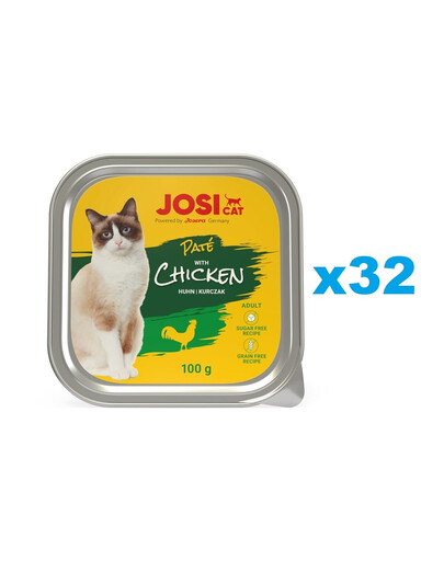 JOSERA JosiCat kuřecí paštika 32x100g