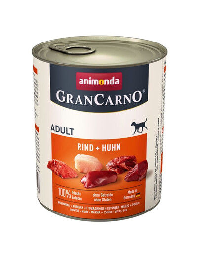 ANIMONDA Grancarno hovädzie/kuracie konzerva 800 g