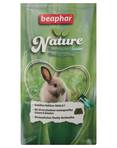 BEAPHAR Nature Junior Krmivo pre králika 1,25 kg