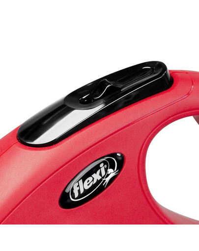 FLEXI Vodítko New Classic M lanko 8 m červené do 20 kg