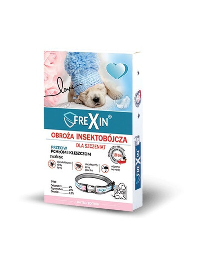 FREXIN Obojok proti hmyzu a parazitom pre šteňatá 35 cm
