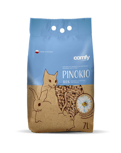 COMFY Pinokio drevená podstielka Camomile 14 l (2x7 l)