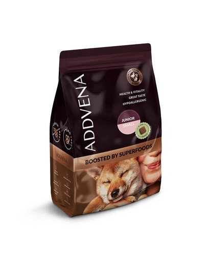 ADDVENA Boosted by Superfoods Junior Small 2,5kg pre šteniatka malých plemien