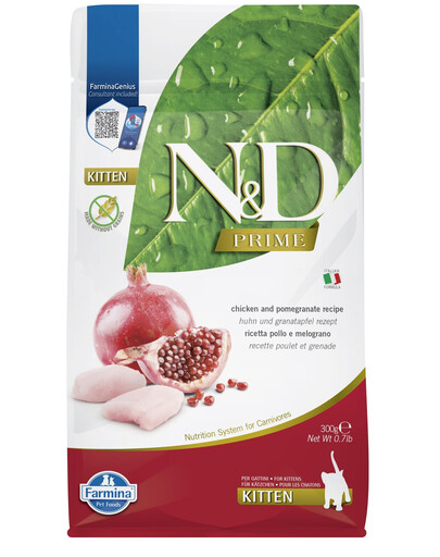 N&D Cat Chicken & Pomegranate Kitten 300 g