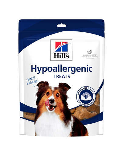 HILL'S Hypoallergenic treats 220g hypoalergénna maškrta pre psov
