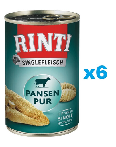 RINTI Singlefleisch Rumen Pure 6x800 g